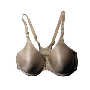 Wacoal 75420 Nude Racerback Front Hook Padded Bra 32B #3705-4